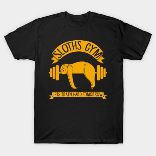 Sloths Gym T-Shirt